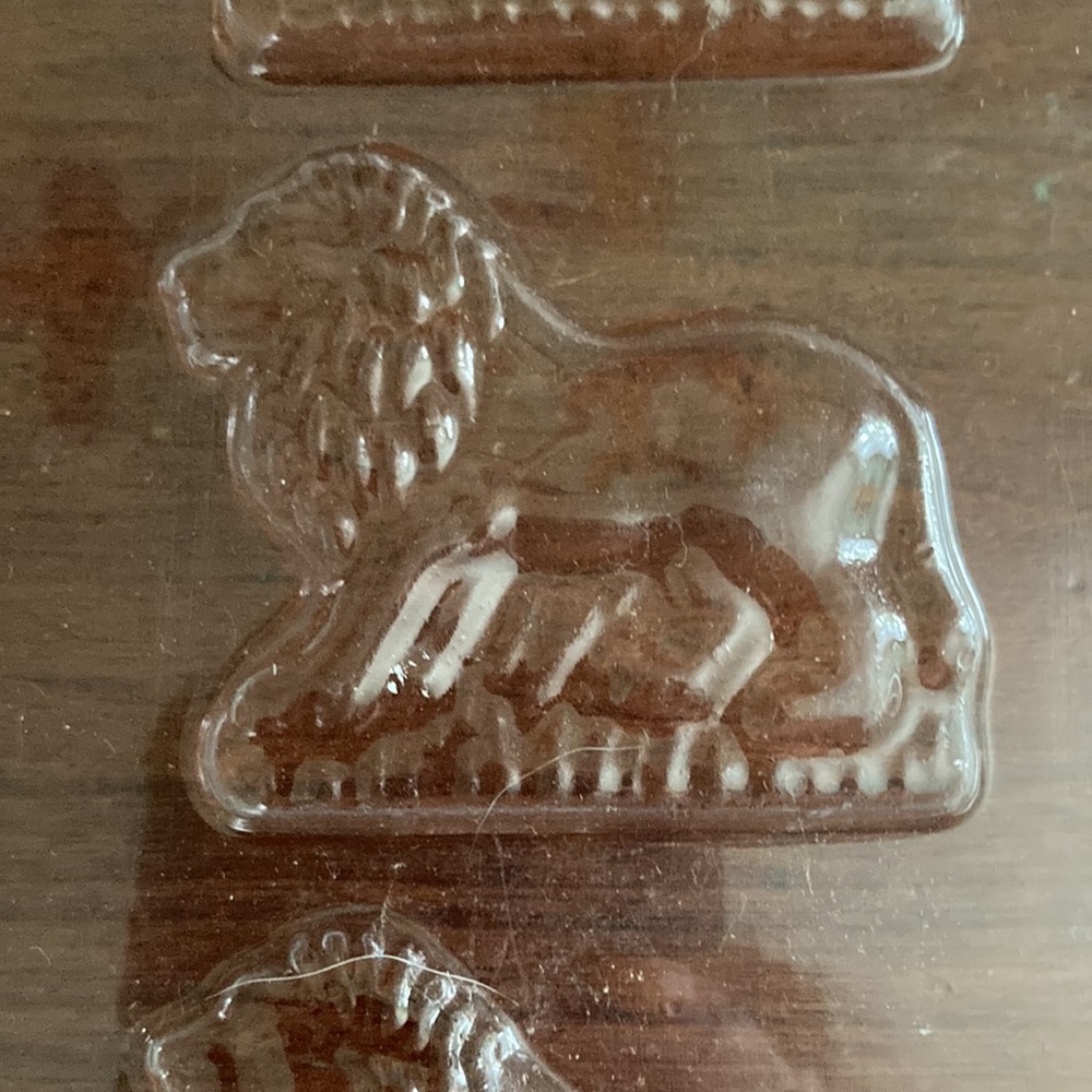 3/$12 Life of the Party Chocolate Candy Mold Elephant Monkey Lion Bear Animal - Picture 4 of 5